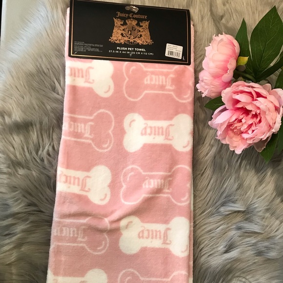 🆕 Juicy Couture plush pet towel - Picture 8 of 8